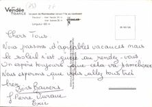 CPM Vendee France le pont de Noirmoutier reliant l'ile au continent