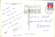 CPM Luneville Le Chateau 
