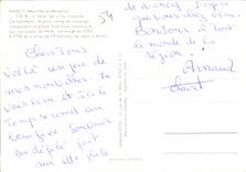 CPM Nancy Meurthe et Moselle L'Hotel de ville illuminee 