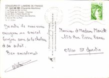 CPM Souvenir de l'Ire de Re 