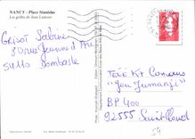 CPM Nancy Place Stanisas Les grilles de Jean Lamour 