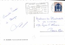 CPM Bourges Vue du Jardin de l'Archeveche 