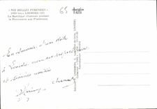 CPM Nos Belles Pyrenees Lourdes La Basilique illuminee pendant 