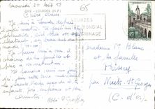 CPM Souvenir du Centenaire des Apparitions Lourdes 1858 1958 