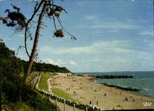 CPM Sur Palais sur Mer Charente Maritime La Plage du Platin 