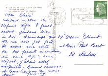 CPM Ile de Re La Flotte Le club de voile se preparant pour les regates Bateaux