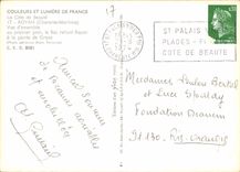 CPM Couleurs et Lumiere de France La Cote de Beaute Royan Charente Maritime Vue d'ensemble au premie