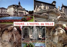 CPM Tours L'Hotel de Ville 