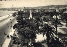 CPM Nice Les Jardins Albert Le Theatre de Verdure et l'Hotel Ruhl 