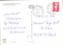 CPM La Tour Blanche Dordogne Le Chateau XIV siecle 