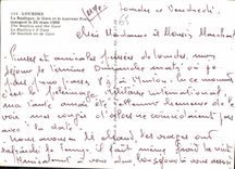 CPM Lourdes La basilique le Gave et le nouveau Pont inaugure le mars 1966 