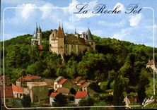 CPM Au Pays des Grands Crus La Roche Pot Cote d'Or 