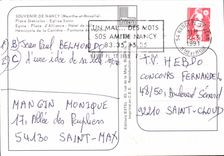 CPM Souvenir de Nancy Meurthe et Moselle Nancy la Lorraine 