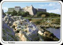 CPM Reflets de la Cote d'Azur Antibes Le Fort Carre 
