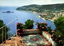 CPM La Cote d'Azur miracle de la nature Villefranche sur Mer La rade une des plus belles de la Medit