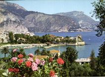 CPM Cote d'Azur Beaulieu sur Mer La baie des Fourmis 