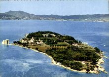 CPM La Cote d'Azur Ile St Honorat Vue generale aerienne 