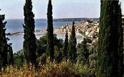 CPM Les Sites Merveilleux de la Cote d'Azur Menton Vue generale 