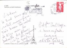 CPM Souvenir de Saint Raphael 
