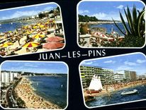 CPM Juan les Pins Alpes Maritimes Souvenir de Juan les Pins 
