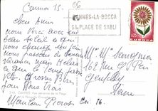 CPM Cannes Vue aerienne de la Plage et la Nouvelle Croisette 