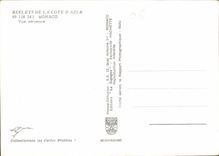 CPM Reflets de la Cote d'Azur Monaco Vue aerienne 