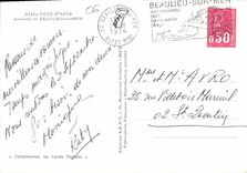 CPM Cote d'Azur Sovenir de Beaulieu sur Mer