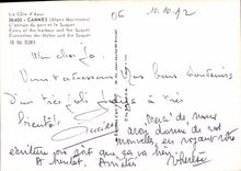 CPM La Cote d'Azur Cannes Alpes Maritimes L'Entree du port et le Suquet 