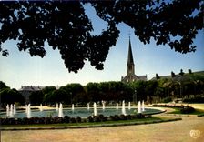 CPM Dijon Cote d'Or Place Wilson Vue d'ensemble 