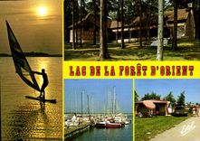 CPM En Champagne Aux Portes de Troyes Lac de la Foret d'Orient 