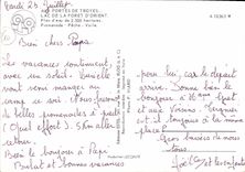 CPM En Champagne Aux Portes de Troyes Lac de la Foret d'Orient 
