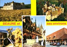 CPM Beaune et ses Environs Cote d'Or Chateau du Clos de Vougeot 