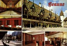 CPM Beaune Cote d'Or L'Hotel Dieu fondee en 1443 par Nicolas Rolin 