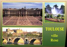 CPM Toulouse ville Rose 