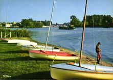 CPM Seurre Cote d'Or Les rives de la Saone 