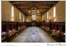 CPM L'Hotel Dieu de Beaune La salle des Povres au fond de la chapelle Paupers Gallery 