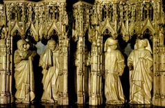 CPM Dijon Cote d'Or Musee Pleurants du tombeau de jean sans Peur autre motif 