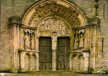 CPM St Thibault Cote d'Or Eglise de St Thibault Le Portail 