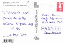 CPM Dijon Cote d'Or Le Port de plaisance sur le canal de Bourgogne 