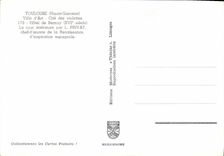 CPM Toulouse Haute Garonne Ville d'Art Cite des Violettes 