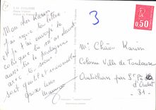 CPM Toulouse Place Wilson Statue de Poete 