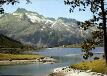 CPM Haute Vallee d'Aure Le Lac d'Aumer et le Pic de Neouvielle 