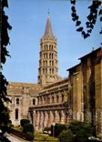 CPM Toulouse St Sernin Hte Gne Le Clocher vu cote nord ouest 