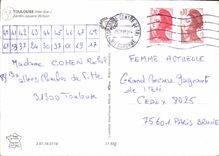 CPM Toulouse Hte Gar Jardin square Wilson 