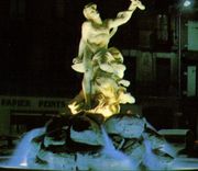 CPM Toulouse Place Roland Statue de Roland sonnant du cor 