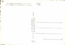 CPM Les Gorges Pittoresque du Verdon Barrage de Castillon et l'Usine 