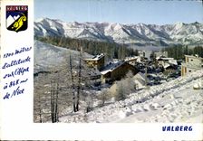 CPM Les Alpes Maritimes Valberg Vue generale et la chaine du Saint Honorat 