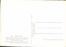 CPM Toulouse Abside de la Basilique Saint Sernin Les derniers etages du Clocher sont du XII siecle 