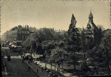 CPM Toulouse Hte gar Rue ALsace Lorraine Jardin du Capitole 
