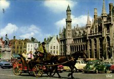 CPM Brugge Bruges Excursion en Caleche 